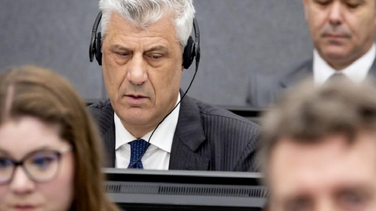 Eski Kosova Cumhurbaşkanı Hashim Thaci'nin Lahey'deki davası başladı